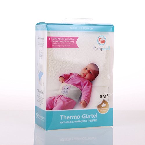 Babywohl Anti Kolik Gürtel Thermo-Gürtel Kolik Behandlung Wärmflasche