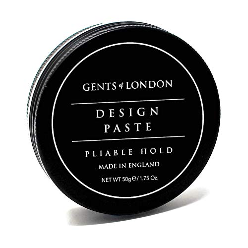 Gents of London Design Paste Mattes Haarwachs/Hair Wax für Fest Halt und Professionelle Haarstylings (50g)