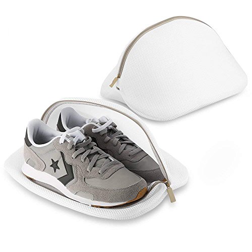 Ecooe 2 Stück Premium Wäschenetz für Schuhe/Sneaker, Multi Schutz Wäschenetz Wäschebeutel für die Reise