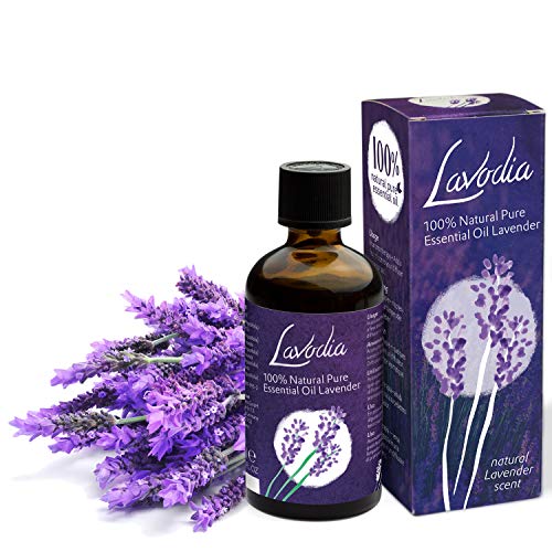 100% Reines Lavendelöl von Lavodia - 100ml natürliches, ätherisches Lavendel Öl (Lavandula Angustifolia) aus Bulgarien
