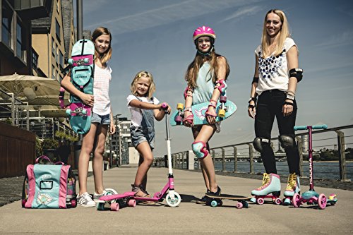 HUDORA Mini Skateboard Mädchen XXS Skate Wonders, 12036