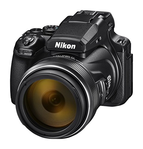 Nikon Coolpix P1000 Digitalkamera (16 Megapixel, 125-Fach optischer Megazoom, 3.2 Zoll RGBW-Display, 4K UHD-Video, WI-Fi)