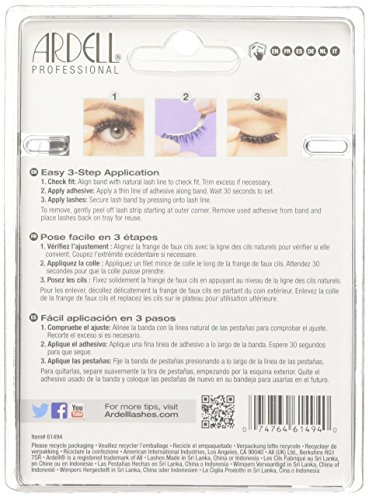 Ardell Professional Echthaarwimpern, 1er Pack (1 x 4 Paar)