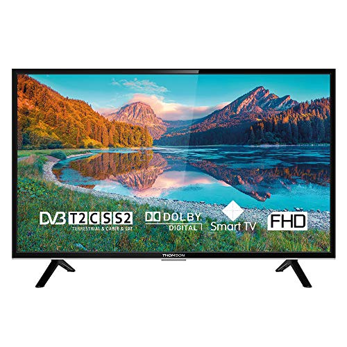 Thomson 32FD5526 80 cm (32 Zoll) Fernseher (Full HD, Smart TV, Triple Tuner) Schwarz