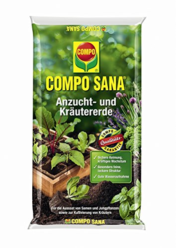Compo Sana Anzucht- und Kräutererde 10 l