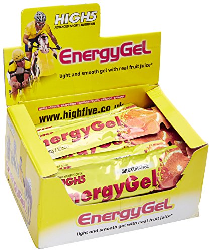 High5 Energy Gel Juicy Orange (Box of 20), 1er Pack (1 x 760 g)