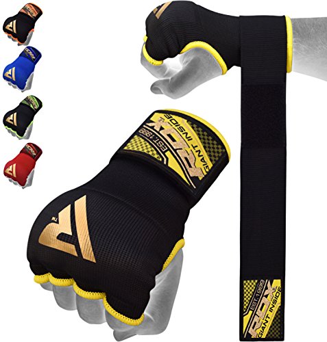 RDX Boxen Elastisch Innenhandschuhe MMA Boxbandagen Handschuhe Daumenschlaufe