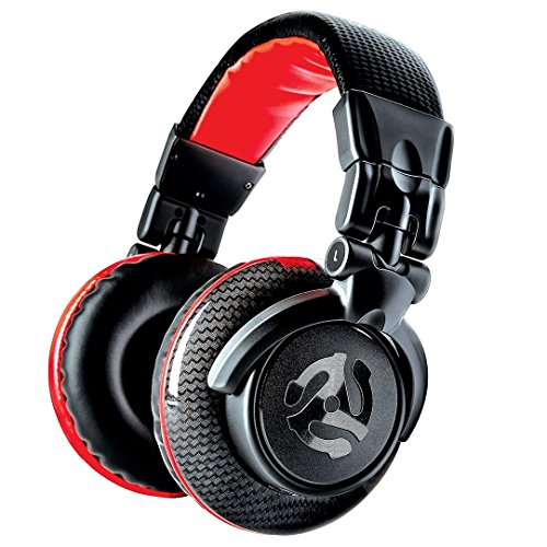 Numark Redwave Carbon Qualitativ hochwertige Full-Range Kopfhörer speziell für DJ