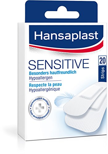 Hansaplast Sensitive Pflaster, 1er Pack (1 x 20 Strips)