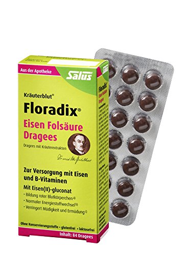 Floradix Eisen + Folsäure, 84 Tabletten
