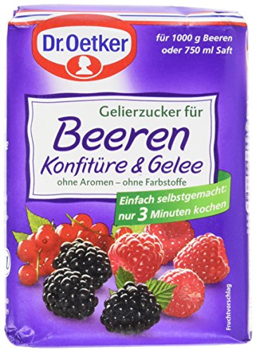 Dr. Oetker Gelierzucker für Beeren Konfitüre & Gelee, 7er Pack (7 x 500 g)