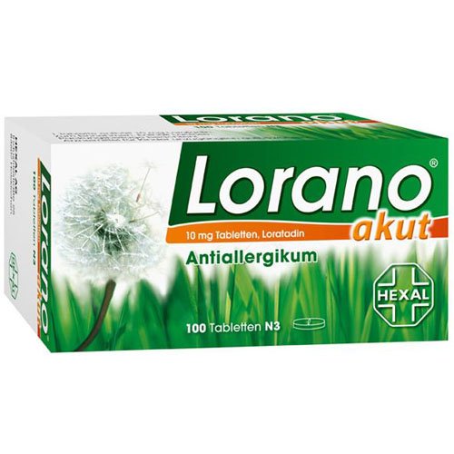 Lorano akut, 100 St. Tabletten
