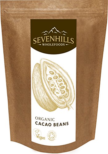 Sevenhills Wholefoods Roh Kakaobohnen Bio 500g