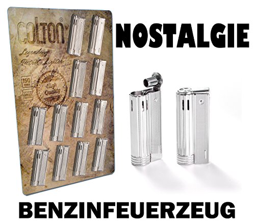 Nostalgie Atomic Benzinfeuerzeug Austria Softflame Nachfüllbar Chrom Metallfeuerzeug