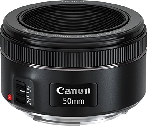 Canon EF 50mm 1:1.8 STM Objektiv (49mm Filterdurchmesser) schwarz
