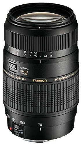 Tamron AF 70-300mm 4-5,6 Di LD Macro 1:2 digitales Objektiv (62mm Filtergewinde) für Canon
