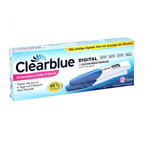 Clearblue digital mit Wochenbestimmung Schwangerschaftstest, 2 St.