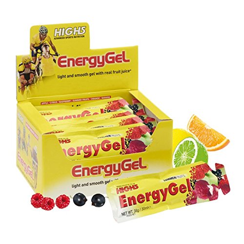 High5 Energy Gel Plus Orange (Box of 20), 1er Pack (1 x 760 g)