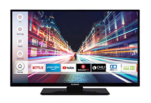 Techwood H32T52C 81 cm (32 Zoll) Fernseher (HD-Ready, Triple-Tuner, Smart TV, Prime Video)