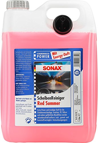 SONAX 266500 ScheibenReiniger gebrauchsfertig, Red Summer, 5 Liter