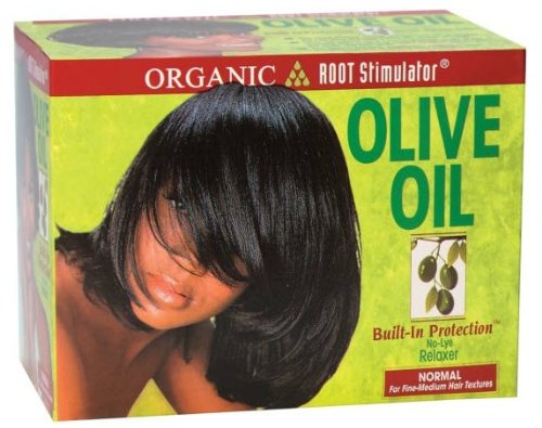 Relaxer / Glättungscreme Organic Root Stimulator Olive Oil Relaxer Kit Normal (Regular)