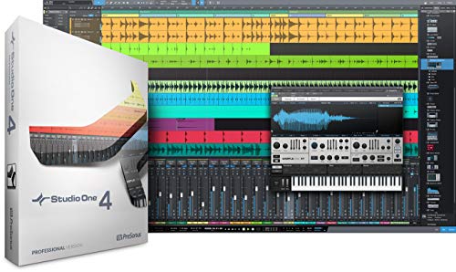 Presonus Studio One 4 Professional/Boxed -Channel Multitrack Recording Software