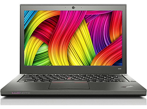 Lenovo ThinkPad X240 i5 Sub-Notebook mit Betriebssystem Windows 7 Pro - 500 GB HDD - Intel Core i5 - 4 GB DDR Ram - Laptop mit 12,5 Zoll HD-Display inkl. LUXNOTE Maus