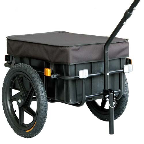TIGGO 16” Lastenanhänger & Handwagen Fahrradanhänger 60kg Zuladung
