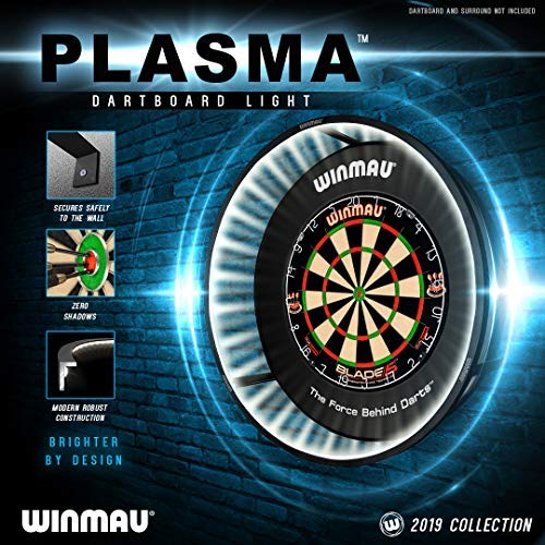Winmau Dartboard Plasma light Dart Board Licht Dartscheibe Beleuchtung Neu