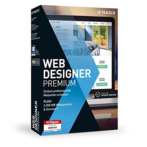 Magix Web Designer Premium | Version 15 | Professionelle Websites | selbst erstellen