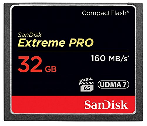 SanDisk Extreme Pro CompactFlash 32GB Speicherkarte (bis zu 160MB/s lesen)