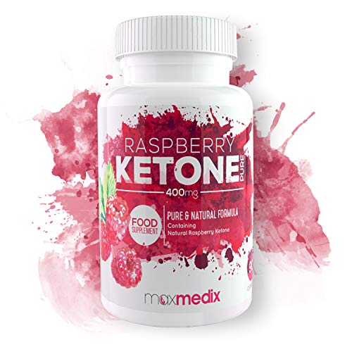 Raspberry Ketone Pure - Natürliche Himbeerketone zum Abnehmen | Wirksames Nahrungsergänzungsmittel | Fettverbrenner - Fatburner - Stoffwechselbeschleuniger | Diätpillen | Stoffwechsel anregen