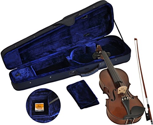 Steinbach SV-15044 LH Linkshänder Geige Set 4/4 handgearbeitete Violinengarnitur inklusive Koffer und Bogen