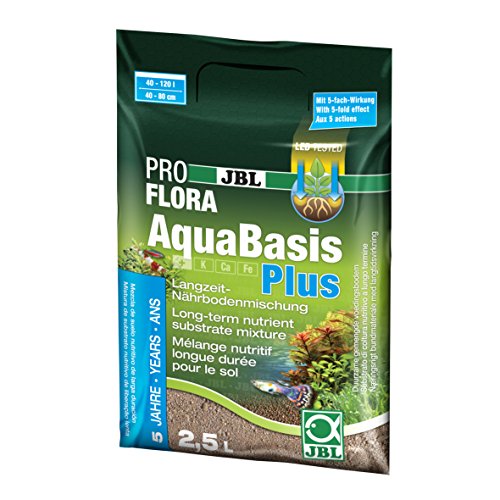 JBL Langzeit-Bodenmischung für Süßwasser Aquarien, AquaBasis plus