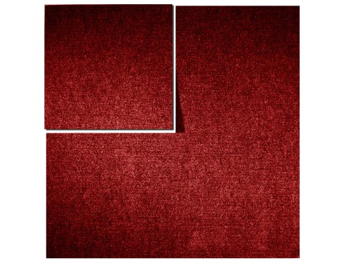 Floori Teppichfliesen - 1m² - Farbe wählbar - Premiumklasse (2,6kg/m², antistatisch, Bitumen)