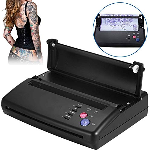 Professional Thermodrucker Tattoo Thermo Kopierer A5 A4 Thermische Tattoo Transfer Maschine Druckergerät(#1)