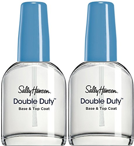 Sally Hansen Double Duty Base & Top Coat, 2er Pack (2 x 13 ml)