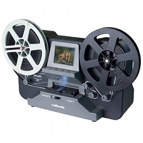 Scanexperte NTG-3-3000M-M Reflecta Film Scanner Super 8 - Normal 8 inkl. 32 GB SD Karte und Scanexperte-Videoanleitung