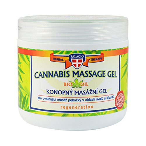 Palacio Massage Gel 5 % Cannabis Oil, 600 ml