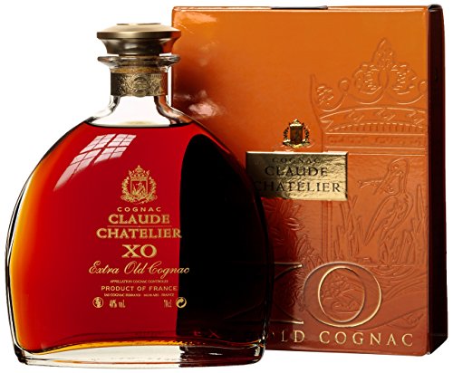 Claude Chatelier XO Extra Old mit Geschenkverpackung  Cognac (1 x 0.7 l)