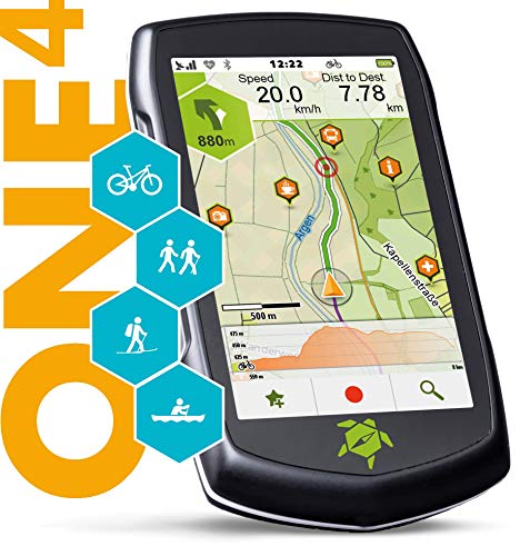 TAHUNA TEASI ONE⁴  - Outdoor-Navigationsgerät mit Bluetooth, Kompass und Europakarte