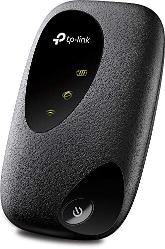TP-Link WLAN Hotspot M7200 LTE Router (LTE Cat4 bis zu 150 Mbit/s Download/50 Mbit/s Upload, 2000 mAh Akku, kompatibel mit Allen europäischen Sim Karten)