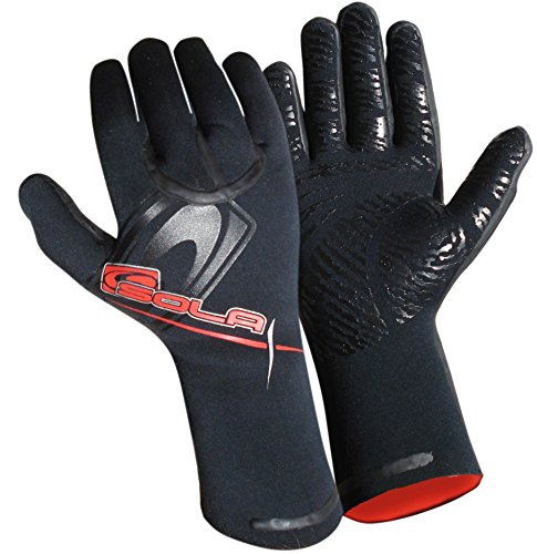 Sola Superstretch Neopren-Handschuhe - schwarz, XL /5 mm
