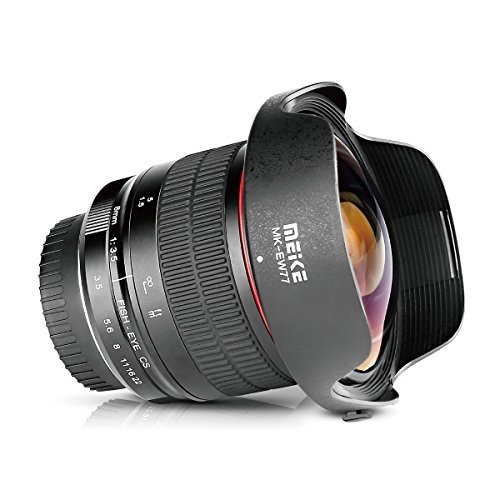 Meike Optics MK 8mm f3.5 Fisheye-Objektiv Ultra-Weitwinkel für Nikon