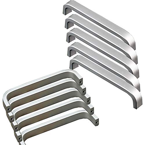 20 Stück Qrity Lochabstand - 96mm Solide Material Aluminiumlegierung Möbel Griffen Kabinett Griffe Möbelgriffe Knöpfe Türgriffe