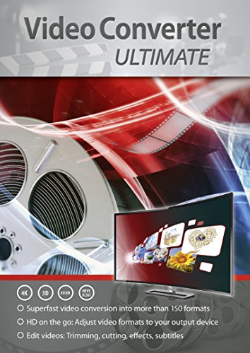 VideoConverter Ultimate - Umwandlung, Bearbeitung, Konvertierung für über 150 Formate in jedes beliebige Video und Audio Format - gutes Programm zum Video Schnitt - für Windows 10 / 8.1 / 8 / 7