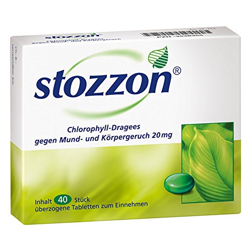 Stozzon Chlorophyll überzogene Tabletten 40 stk