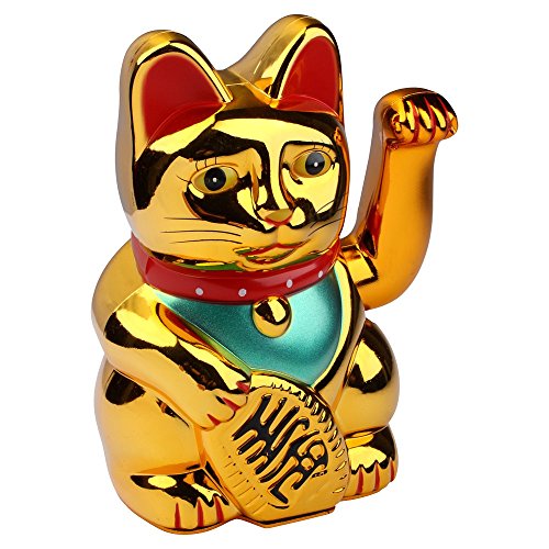 S/O Winkekatze Gold Winke Katze Chinesische Glücks Katze Glückskatze