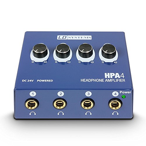 LD Systems LDHPA4 Kopfhörerverstärker (4 Kanal)