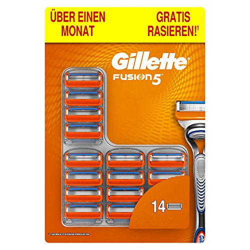 Gillette Fusion5 Rasierklingen (für Männer) 14 Stück